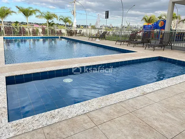 Apartamento 2 quartos e 1 banheiro, para alugar, no bairro Residencial Novo Seminário em Campo Grande