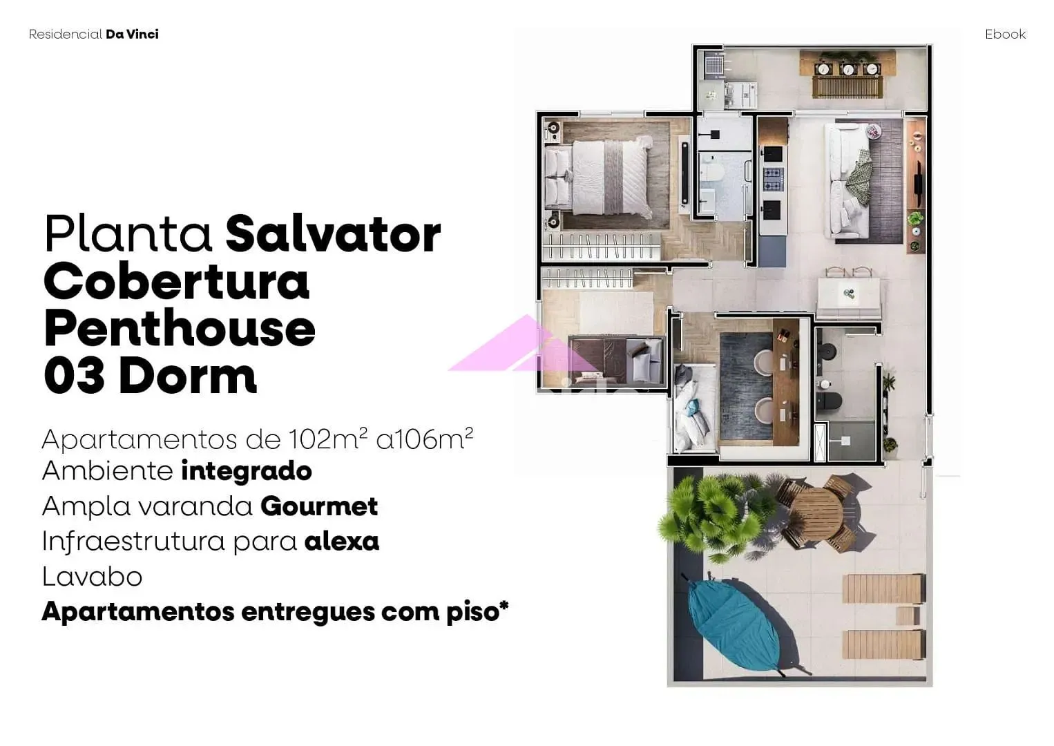 Apartamento, 3 quartos, 102 m² - Foto 5