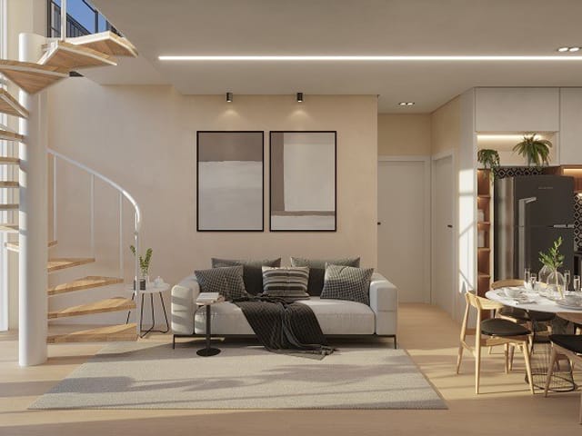 Apartamento com 58m² 2 quartos e 2 banheiros, à venda, no bairro Aeroclube em João Pessoa
