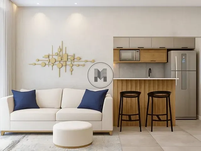 Apartamento 2 quartos e 2 banheiros, à venda, no bairro Residencial Portal da Mantiqueira em Taubaté