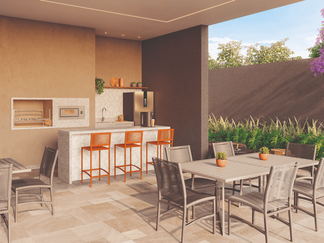 Apartamento 2 quartos e 3 banheiros, à venda, no bairro Vila Guiomar em Santo André