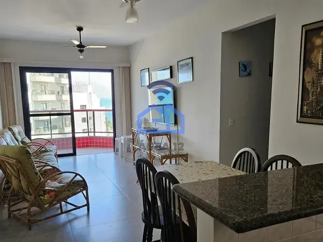 Apartamento com 85m² 3 quartos e 2 banheiros, para alugar, no bairro Martim de Sá em Caraguatatuba