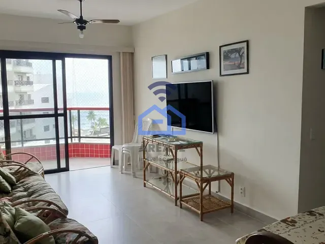 Apartamento com 85m² 3 quartos e 2 banheiros, para alugar, no bairro Martim de Sá em Caraguatatuba