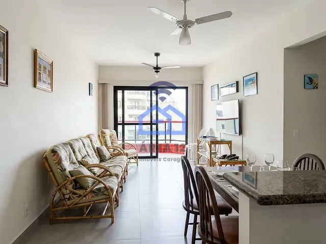 Apartamento com 85m² 3 quartos e 2 banheiros, para alugar, no bairro Martim de Sá em Caraguatatuba