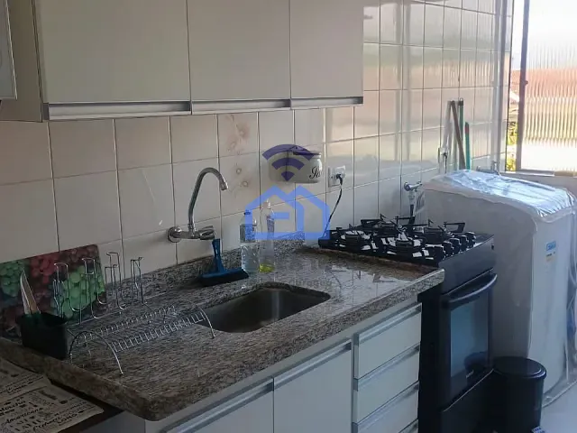 Apartamento com 60m² 2 quartos e 1 banheiro, para alugar, no bairro Massaguaçu em Caraguatatuba