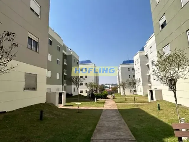 Apartamento com 50m² 2 quartos e 1 banheiro, à venda, no bairro Jardim Residencial das Palmeiras em Rio Claro