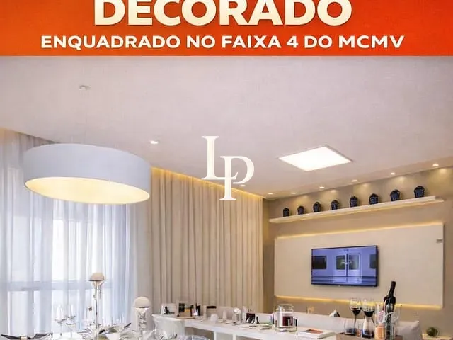 Apartamento com 59m² 2 quartos e 2 banheiros, à venda, no bairro Campestre em Santo André