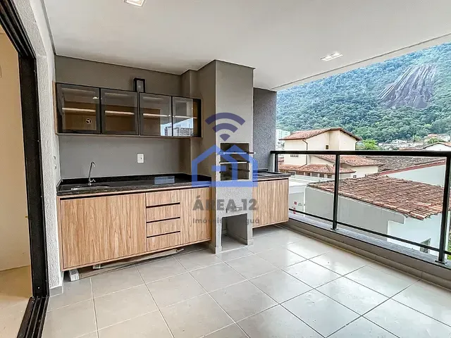 Apartamento com 74m² 2 quartos e 2 banheiros, para alugar, no bairro Sumaré em Caraguatatuba