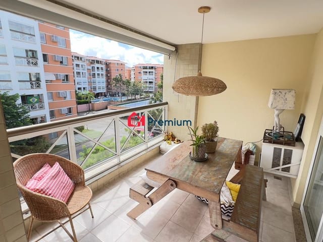 Apartamento 3 quartos e 3 banheiros, à venda, no bairro Barra da Tijuca em Rio de Janeiro