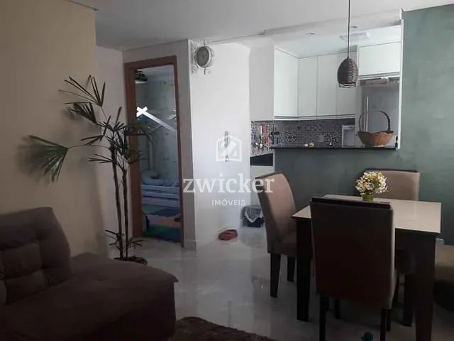 Apartamento com 56m² 2 quartos e 1 banheiro, à venda, no bairro Parque das Nações em Bauru