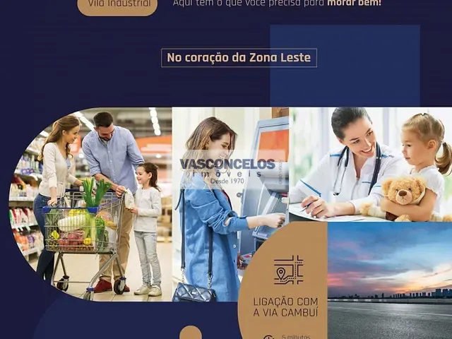 Apartamento 2 quartos e 2 banheiros, à venda, no bairro Vila Industrial em São José dos Campos