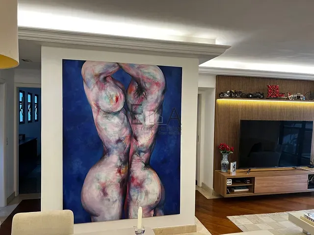 Apartamento com 170m² 3 quartos e 7 banheiros, à venda ou para alugar, no bairro Indianópolis em São Paulo