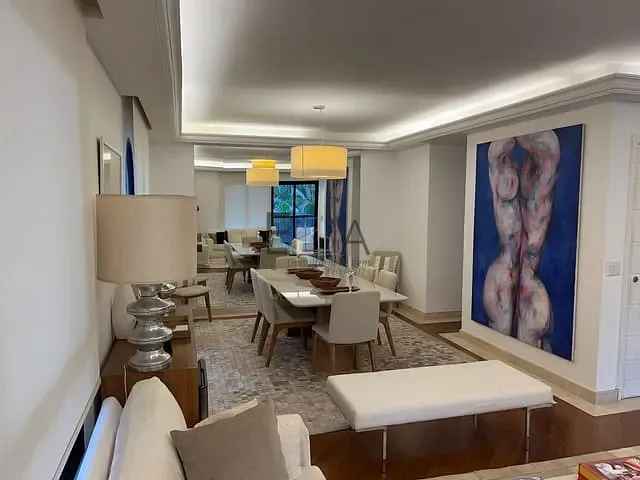 Apartamento com 170m² 3 quartos e 7 banheiros, à venda ou para alugar, no bairro Indianópolis em São Paulo