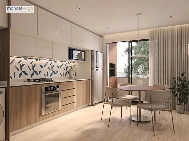 Apartamento 2 quartos e 1 banheiro, à venda, no bairro Boa Vista em Curitiba
