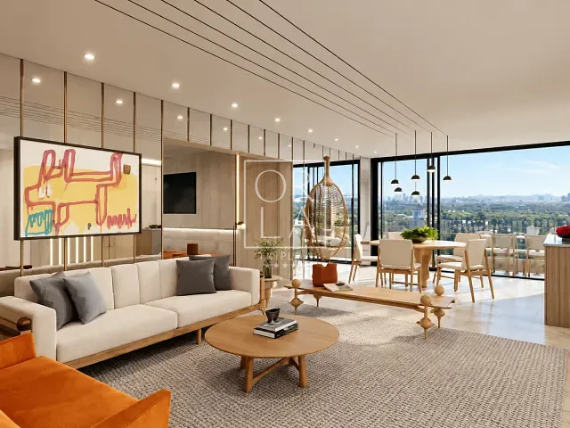 Apartamento 3 quartos e 4 banheiros, à venda, no bairro Setor Bueno em Goiânia