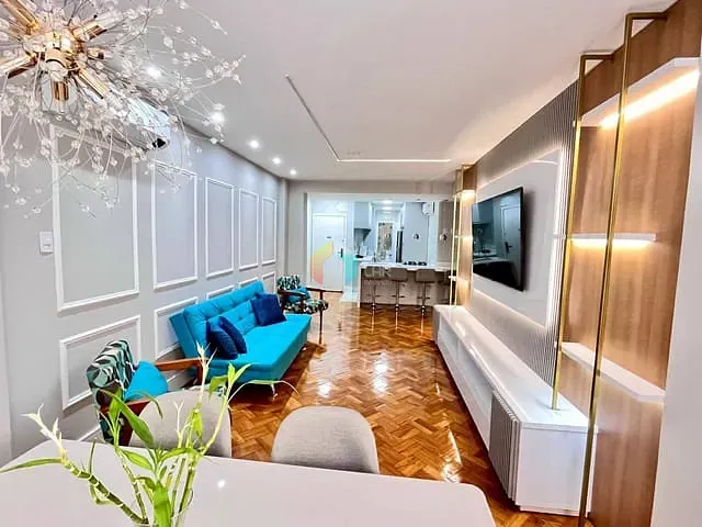 Apartamento com 140m² 3 quartos e 3 banheiros, à venda, no bairro Copacabana em Rio de Janeiro