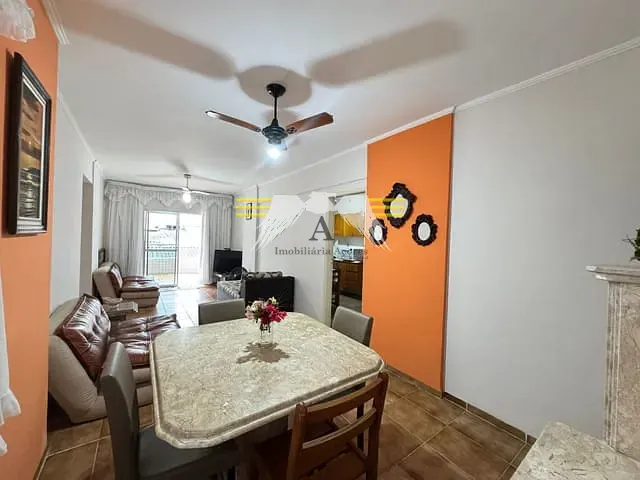 Apartamento com 78m² 1 quarto e 2 banheiros, à venda ou para alugar, no bairro Centro em Mongaguá