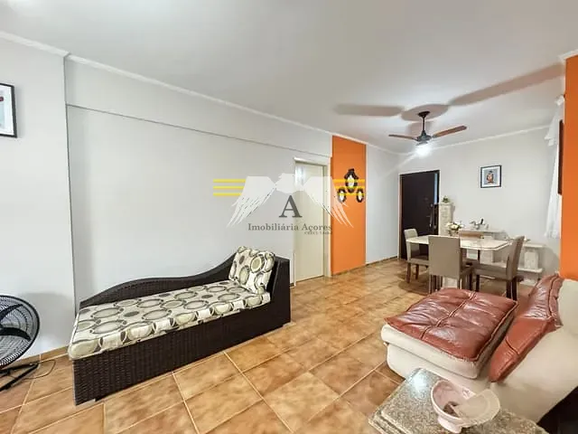 Apartamento com 78m² 1 quarto e 2 banheiros, à venda ou para alugar, no bairro Centro em Mongaguá