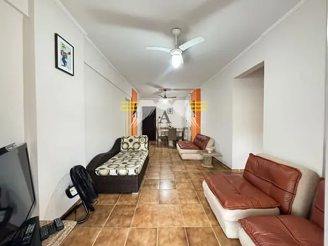 Apartamento com 78m² 1 quarto e 2 banheiros, à venda ou para alugar, no bairro Centro em Mongaguá