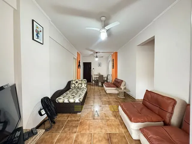 Apartamento com 78m² 1 quarto e 2 banheiros, à venda ou para alugar, no bairro Centro em Mongaguá