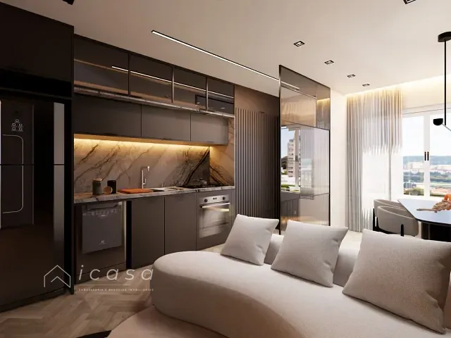 Apartamento com 41m² 1 quarto e 1 banheiro, à venda, no bairro Vila Adyana em São José dos Campos