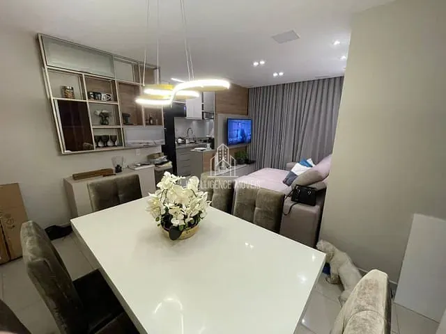 Apartamento 3 quartos e 2 banheiros, à venda, no bairro Jardim das Américas em Cuiabá
