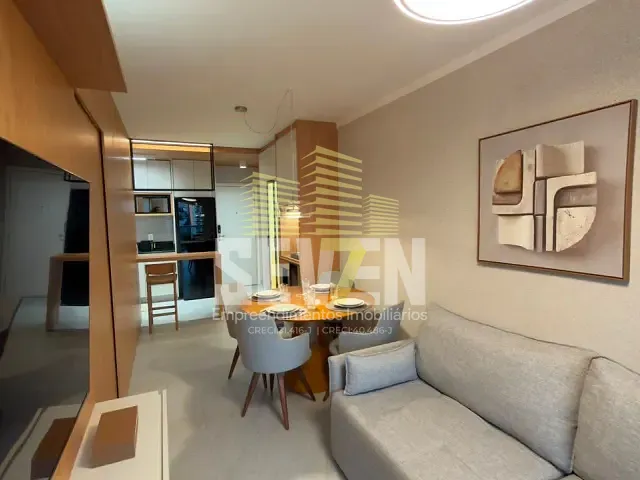 Apartamento com 52m² 2 quartos e 1 banheiro, para alugar, no bairro Residencial Da Vinci em Bauru