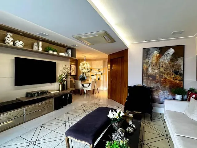 Apartamento 3 quartos e 5 banheiros, para alugar, no bairro Umarizal em Belém