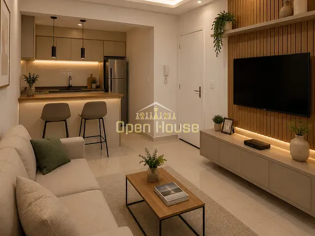Apartamento 2 quartos e 2 banheiros, à venda, no bairro Três Poços em Volta Redonda