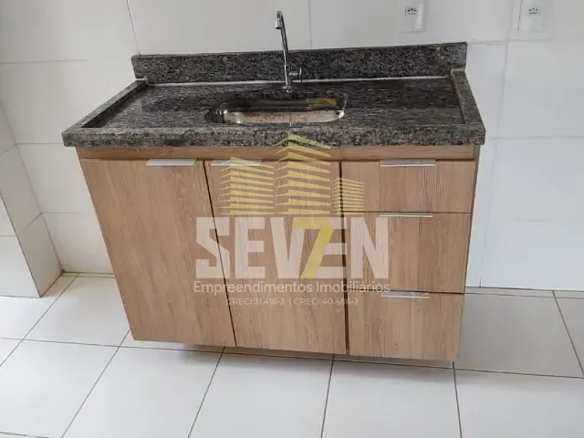 Apartamento com 48m² 2 quartos e 1 banheiro, para alugar, no bairro Jardim Samburá em Bauru