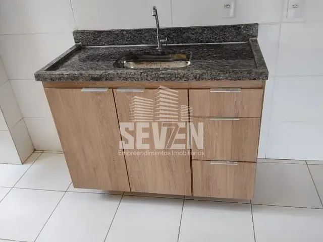 Apartamento com 48m² 2 quartos e 1 banheiro, para alugar, no bairro Jardim Samburá em Bauru