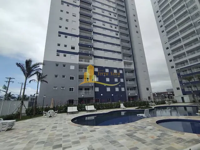 Apartamento com 60m² 2 quartos e 1 banheiro, à venda, no bairro Balneário Umuarama em Mongaguá