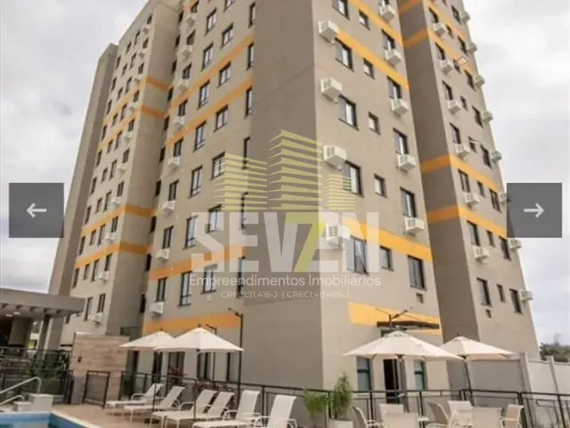 Apartamento com 48m² 2 quartos e 1 banheiro, para alugar, no bairro Jardim Colonial em Bauru