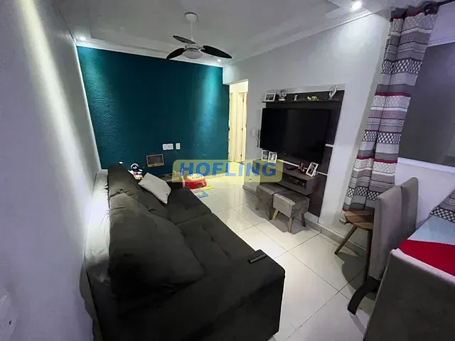 Apartamento 2 quartos e 1 banheiro, à venda, no bairro Parque Mãe Preta em Rio Claro
