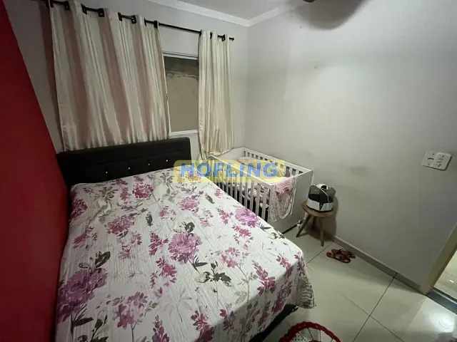 Apartamento 2 quartos e 1 banheiro, à venda, no bairro Parque Mãe Preta em Rio Claro