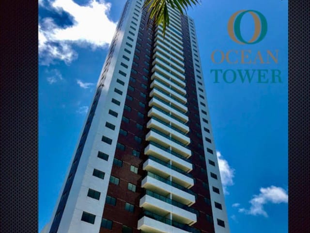 Foto do Apartamento - Apartamento à venda no Edf Ocean Tower,3 quartos sendo 2 suítes, com 3 vagas em Candeias, Jaboatão dos Guararapes, PE | Tânia Macêdo Imóveis