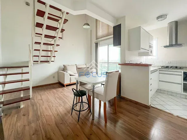 Apartamento com 54m² 1 quarto e 2 banheiros, para alugar, no bairro Anhangabaú em Jundiaí