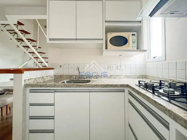 Apartamento com 54m² 1 quarto e 2 banheiros, para alugar, no bairro Anhangabaú em Jundiaí
