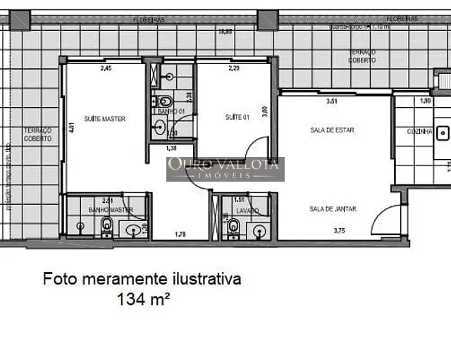 Apartamento 2 quartos e 3 banheiros, à venda, no bairro Campo Belo em São Paulo