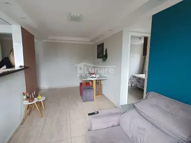 Apartamento 2 quartos e 1 banheiro, à venda, no bairro Conjunto Residencial do Bosque em Mogi das Cruzes