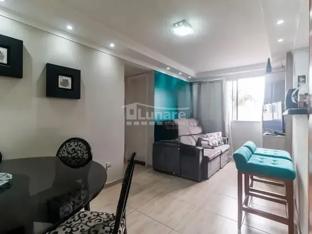 Apartamento 2 quartos e 1 banheiro, à venda, no bairro Conjunto Residencial do Bosque em Mogi das Cruzes