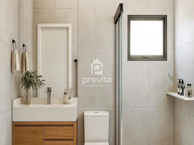 Apartamento com 64m² 2 quartos e 1 banheiro, à venda, no bairro Residencial Portal da Mantiqueira em Taubaté