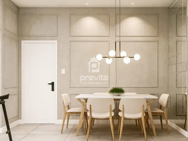 Apartamento com 64m² 2 quartos e 1 banheiro, à venda, no bairro Residencial Portal da Mantiqueira em Taubaté