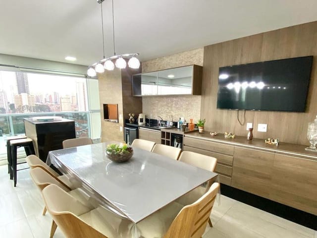 Foto do Apartamento - Apartamento à venda com 165m em condomínio, 3 dormitórios, 3 suítes, 4 VAGAS com depósito, Tatuapé, São Paulo, SP | Lima Brokers Empreendimentos