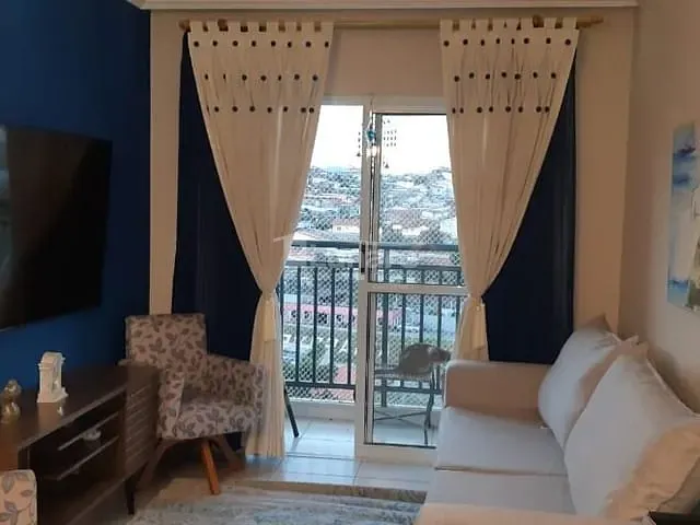 Apartamento 3 quartos e 2 banheiros, à venda, no bairro Mogi Moderno em Mogi das Cruzes