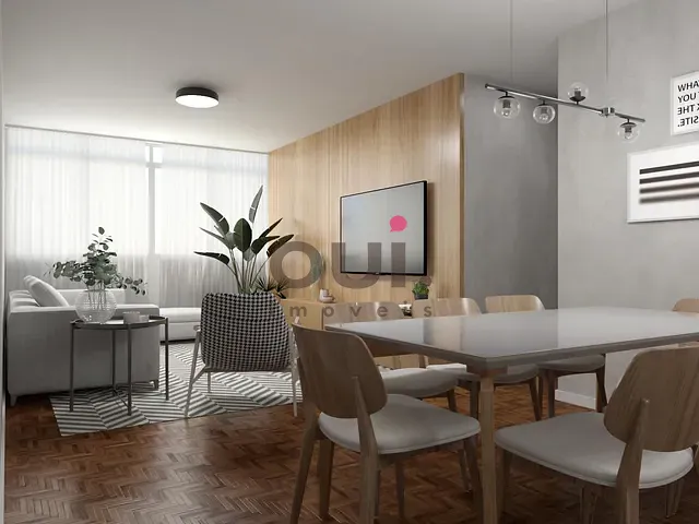 Apartamento 3 quartos e 1 banheiro, à venda, no bairro Cerqueira César em São Paulo
