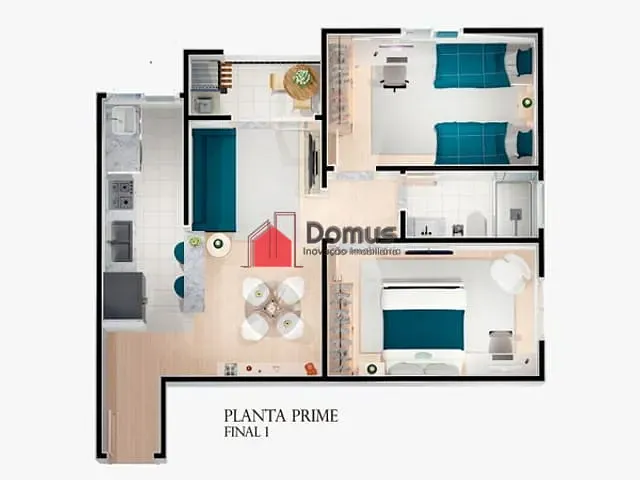 Apartamento à venda, no bairro Nossa Senhora do Perpétuo Socorro em Pindamonhangaba