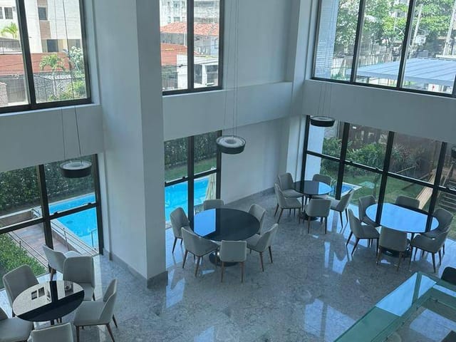 Foto do Apartamento - Apartamento à venda,com 124m², Moura dubeux, varanda gourmet, salão de festas, piscina aquecida, lavabo, Boa Viagem, Recife, PE | Tânia Macêdo Imóveis
