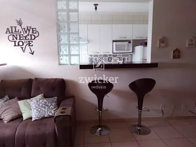 Apartamento 2 quartos e 1 banheiro, à venda, no bairro Jardim Terra Branca em Bauru