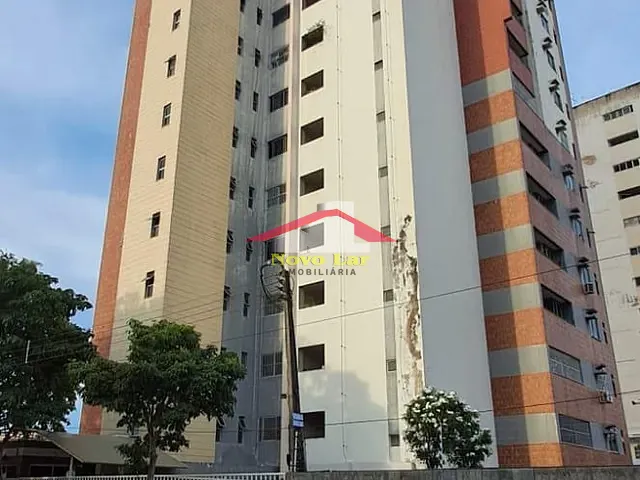 Apartamento com 121m² 3 quartos e 3 banheiros, à venda, no bairro Fátima em Fortaleza
